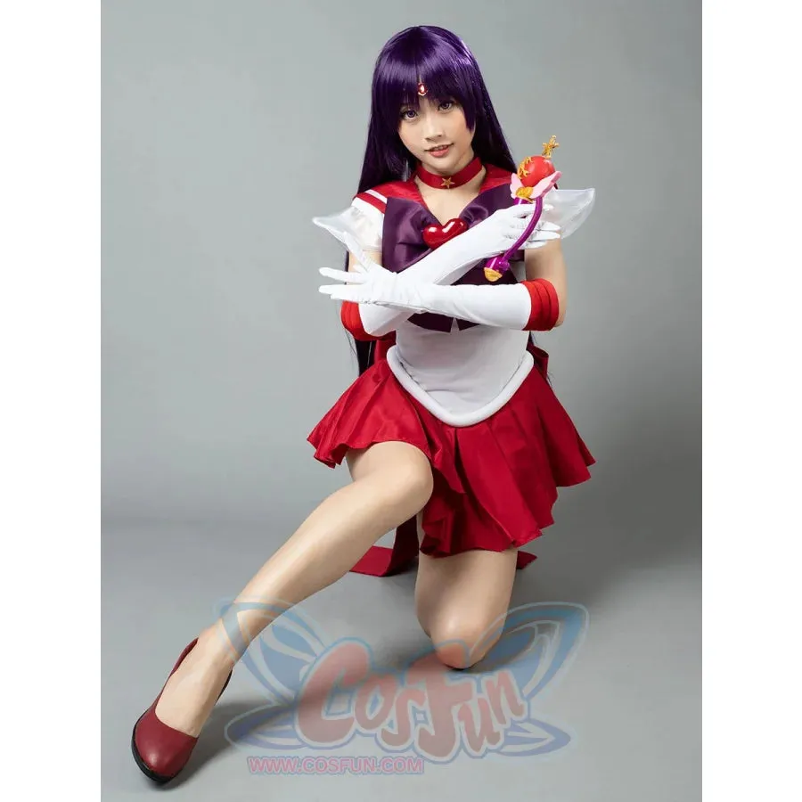 Sailor Super S Film Sailor Mars Rei Hino Raye Cosplay Costumes mp001407