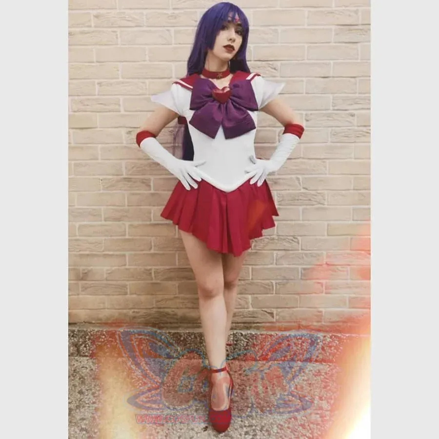 Sailor Super S Film Sailor Mars Rei Hino Raye Cosplay Costumes mp001407