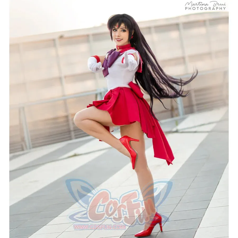 Sailor Super S Film Sailor Mars Rei Hino Raye Cosplay Costumes mp001407
