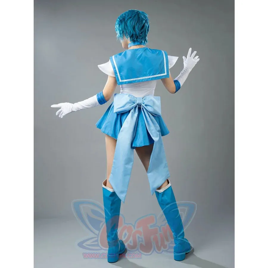 Sailor Super S Film Sailor Mercury Ami Mizuno Cosplay Costume mp001402
