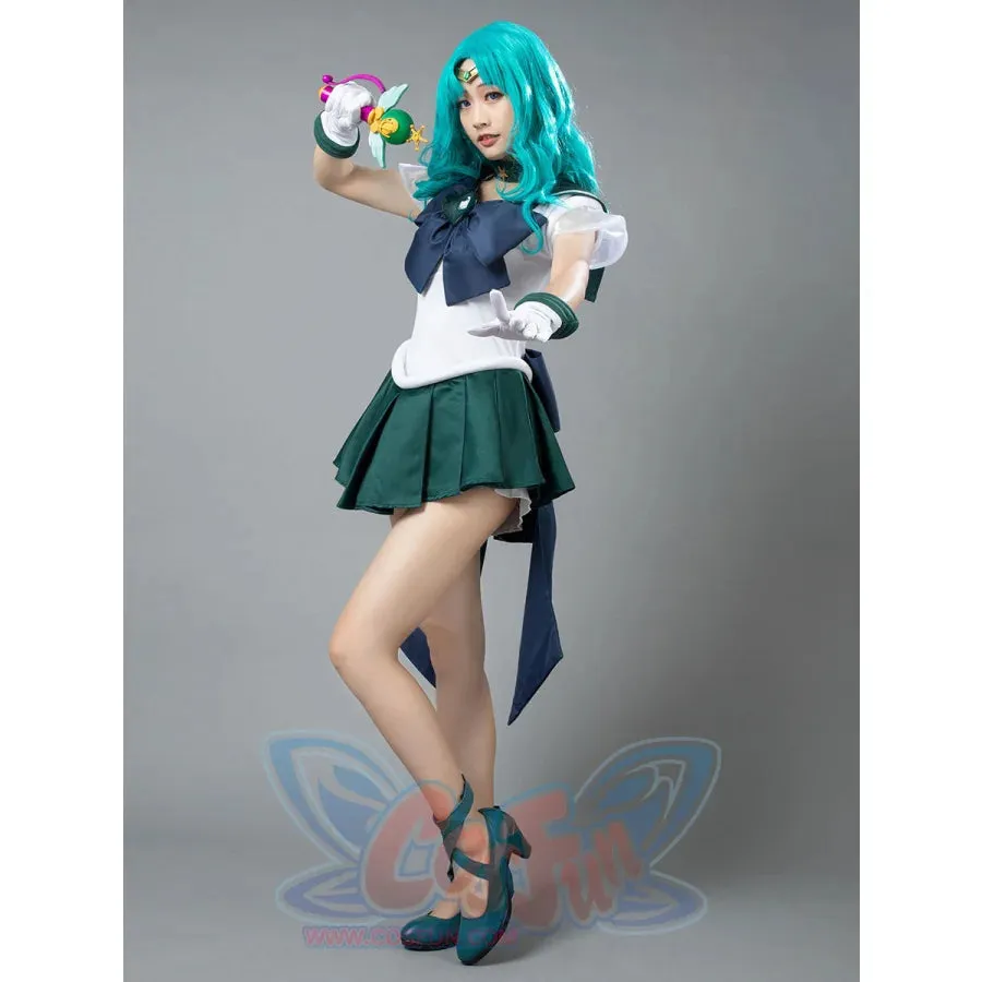 Sailor Super S Film Sailor Neptune Michiru Kaioh Michell Cosplay Costumes mp001404