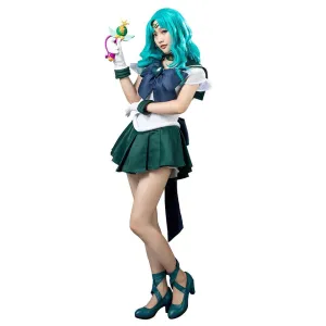 Sailor Super S Film Sailor Neptune Michiru Kaioh Michell Cosplay Costumes mp001404