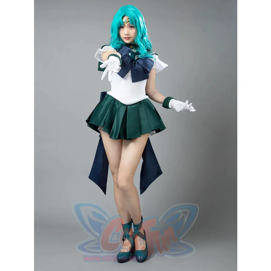 Sailor Super S Film Sailor Neptune Michiru Kaioh Michell Cosplay Costumes mp001404