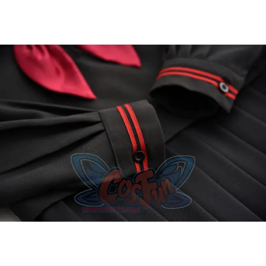 School Uniform Sakura Embroideried Novelty Sailor Suits Yankee Uniform J40138