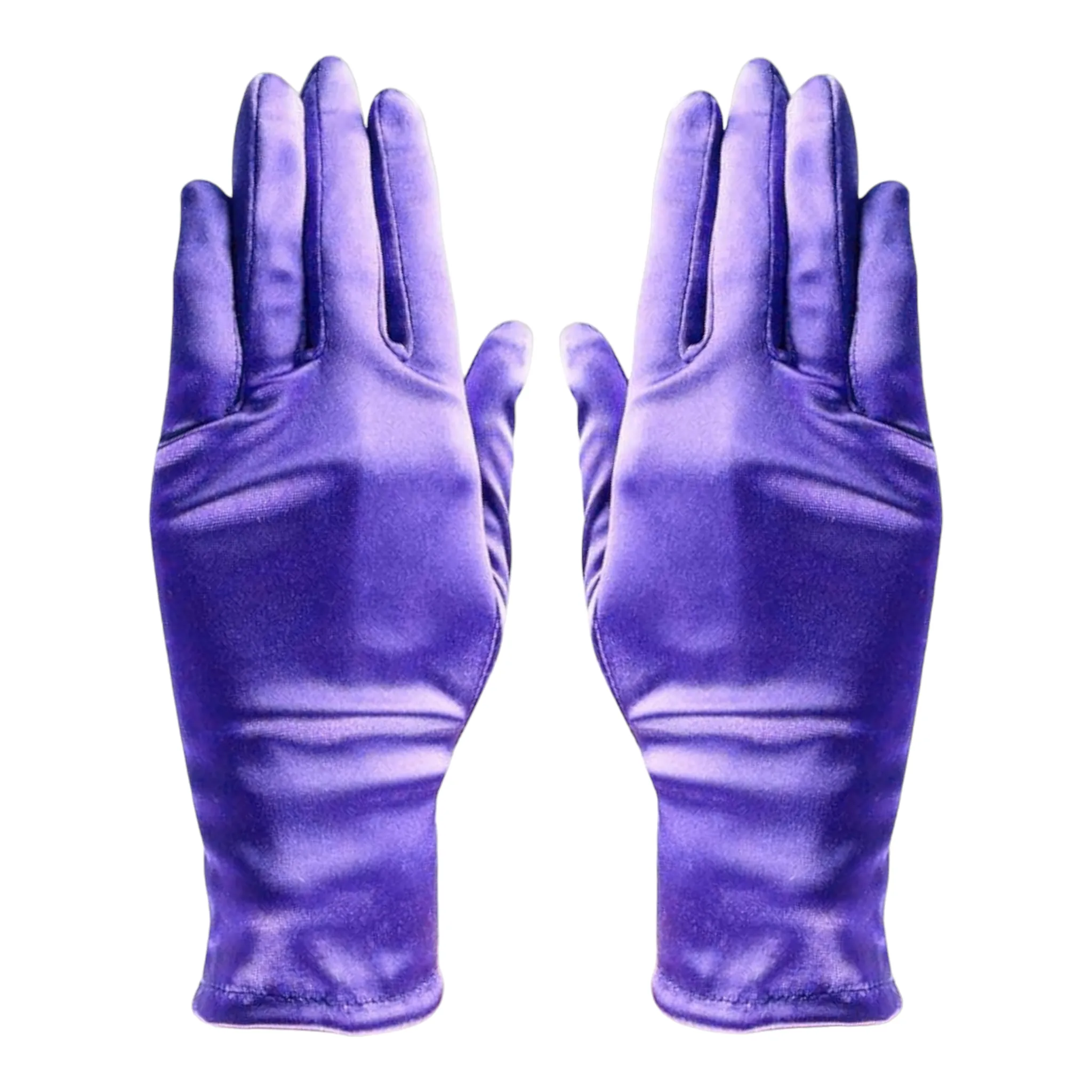 Short Satin Gloves (One-Size)