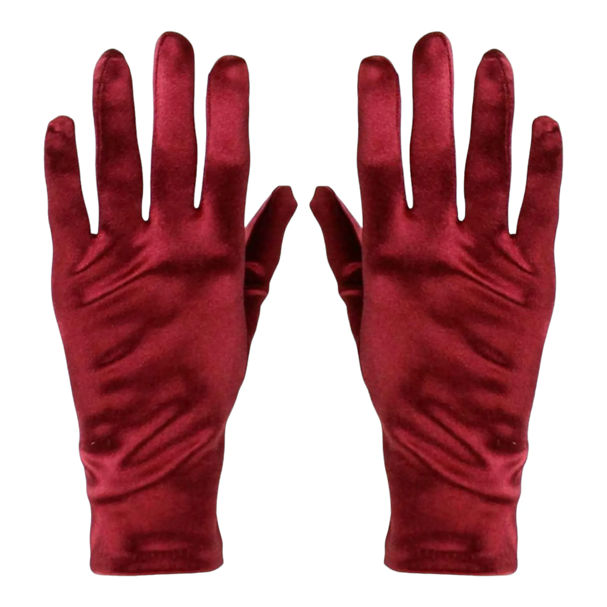 Short Satin Gloves (One-Size)