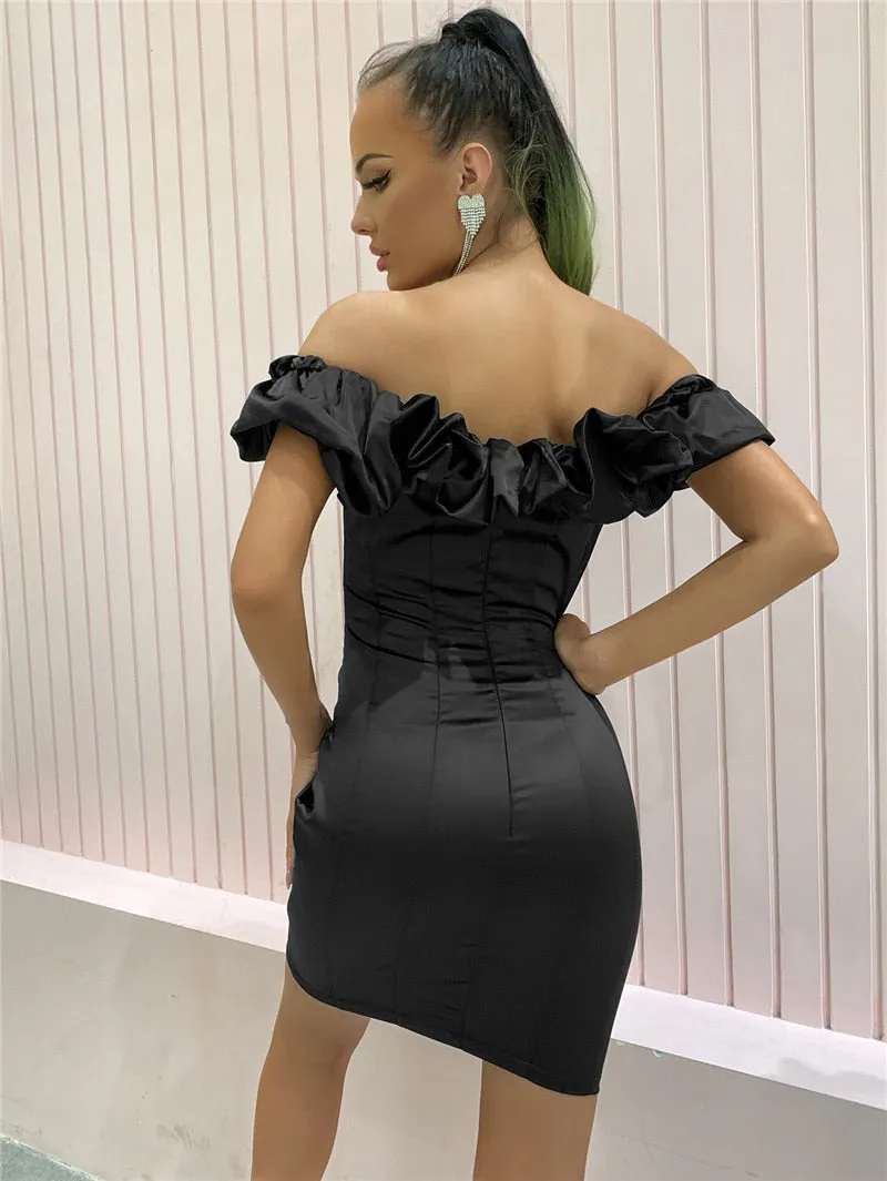 Short Sexy Party Dress Nightclub