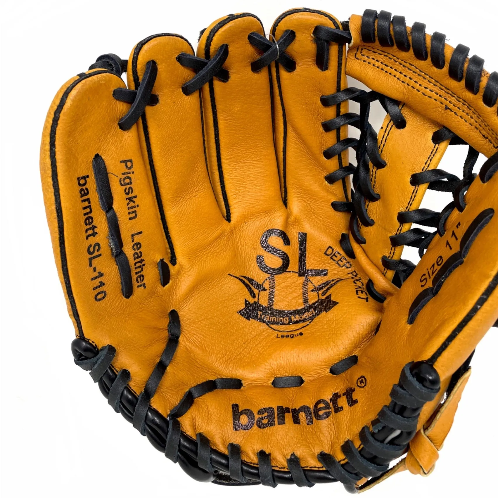SL-110 Baseball gloves in leather infield/outfield size 11, Brown