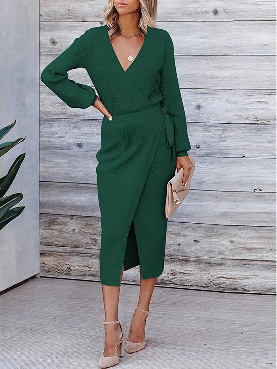 Stunncal Sexy Knitted Dress