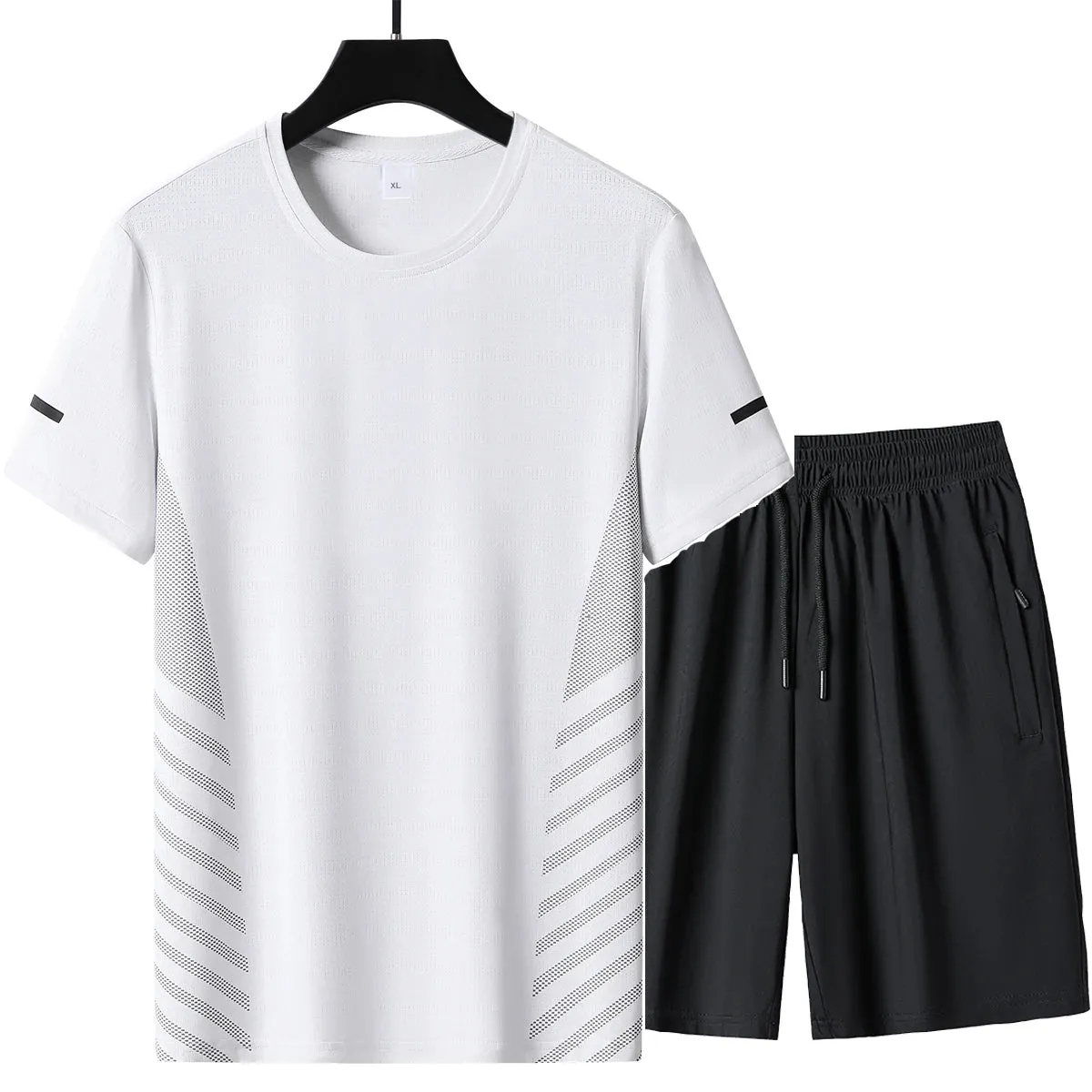 Summer Men's T-Shirt   Shorts Set
