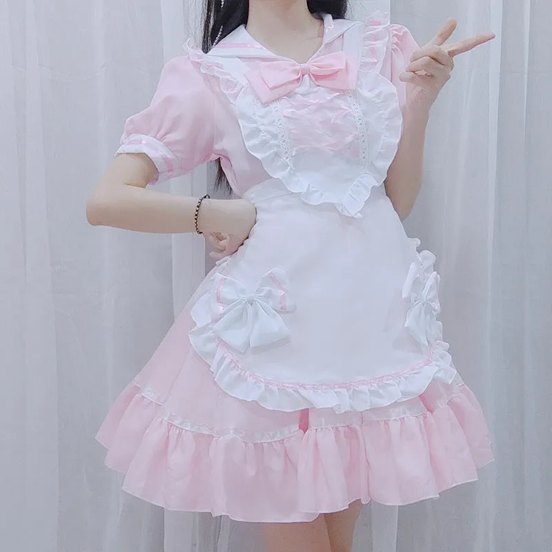 Sweetheart Lolita Cute Cosplay Maid Outfit UB3456