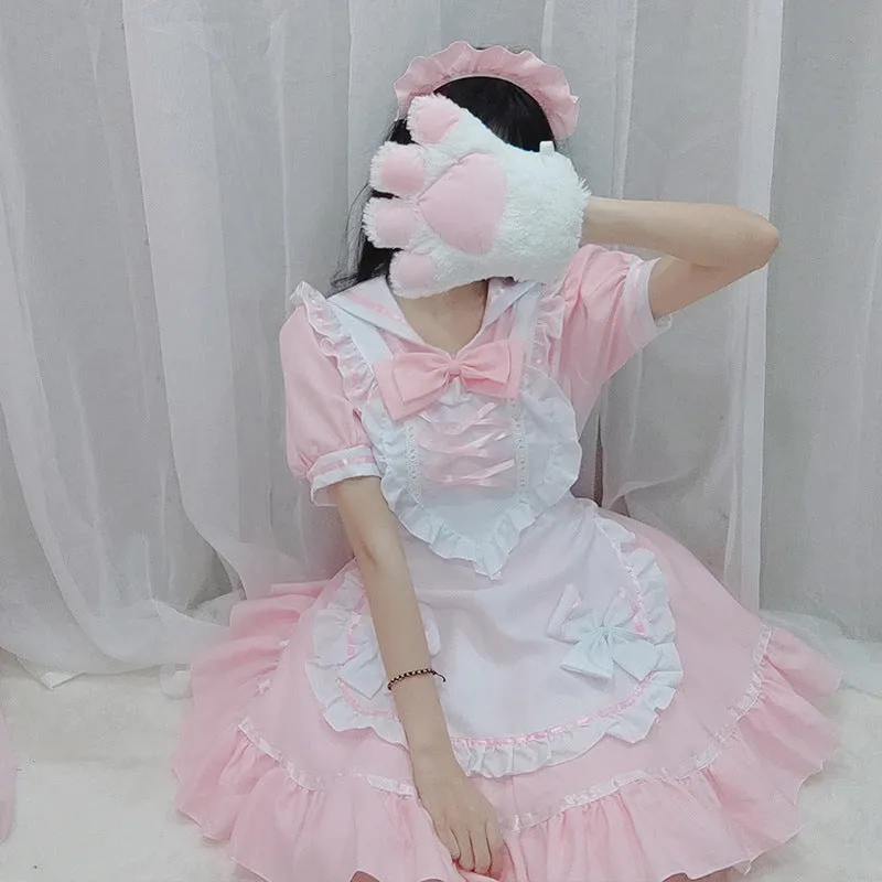 Sweetheart Lolita Cute Cosplay Maid Outfit UB3456