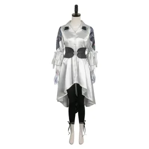 Tekken 8 Jun Kazama White Outfits Cosplay Costume Halloween Carnival Suit