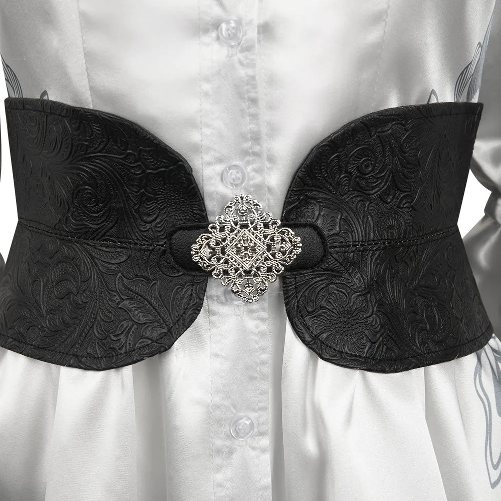 Tekken 8 Jun Kazama White Outfits Cosplay Costume Halloween Carnival Suit