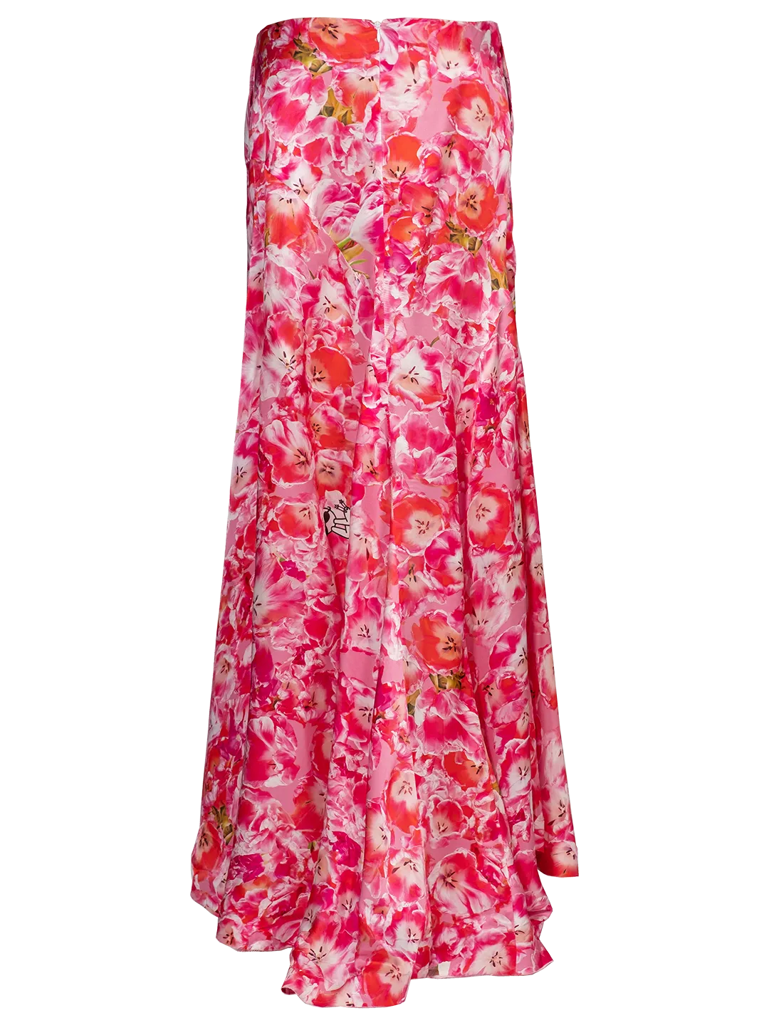 Tulip-print Maxi Skirt