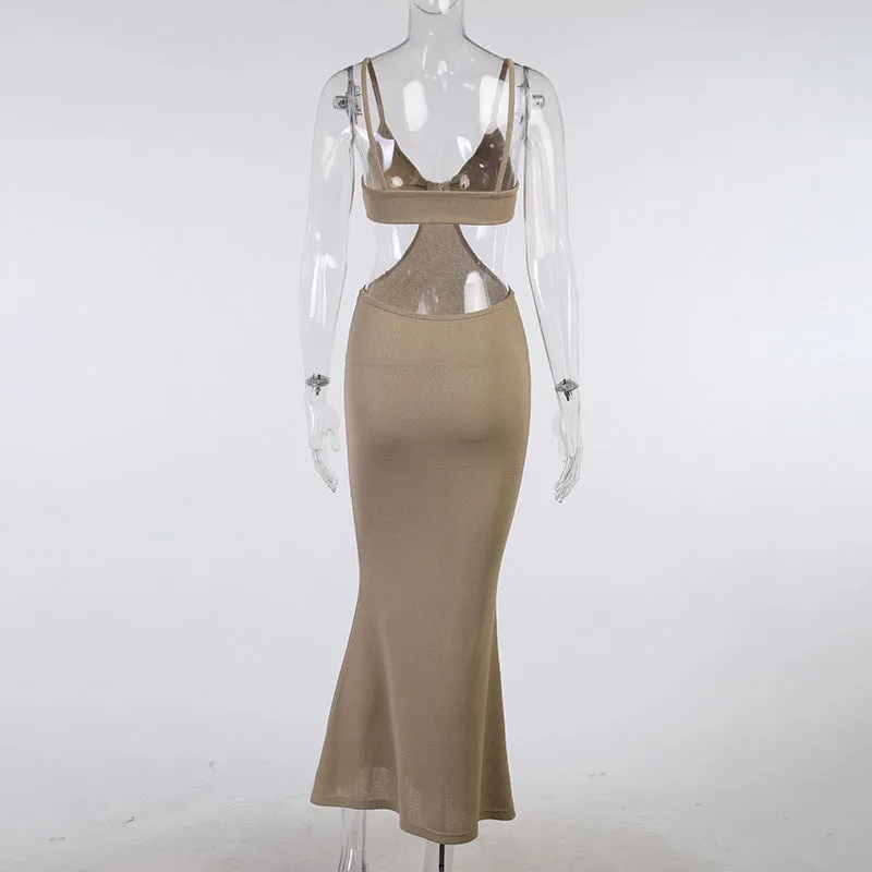 Vacation Knitted Maxi Dresses for Women