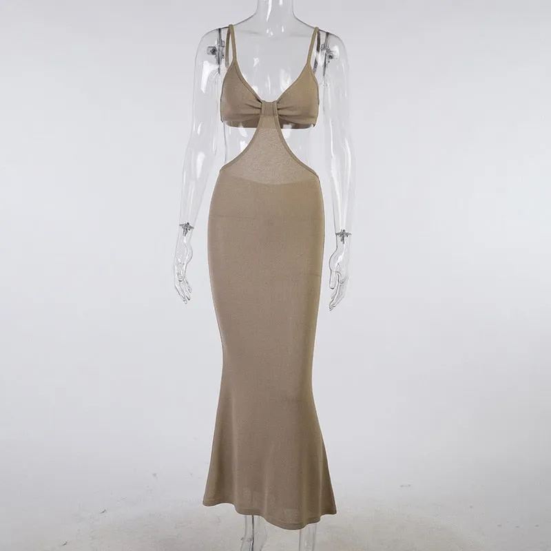 Vacation Knitted Maxi Dresses for Women