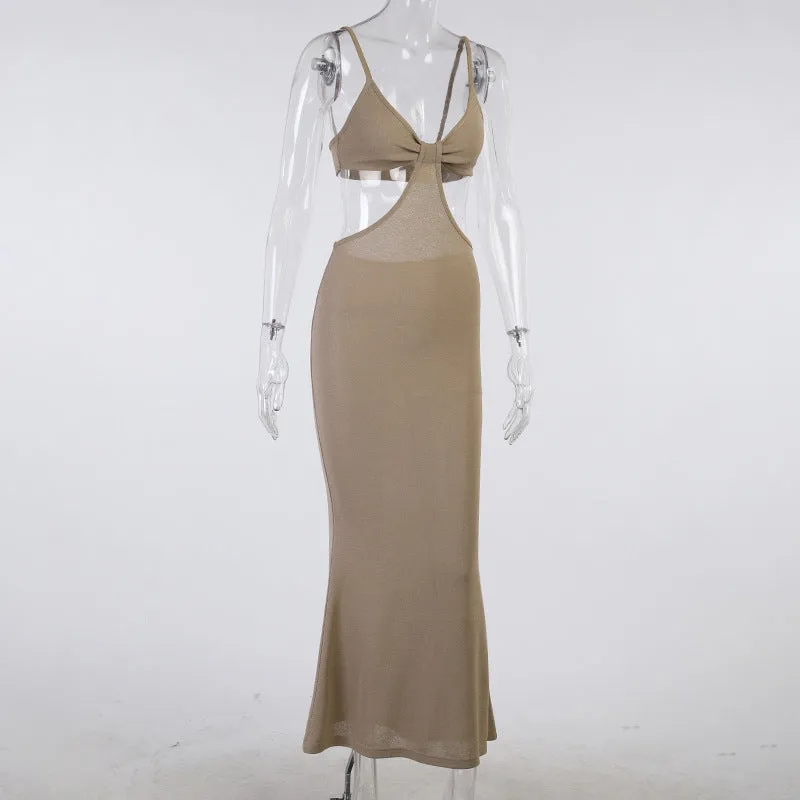Vacation Knitted Maxi Dresses for Women