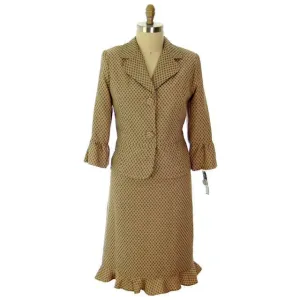 Vintage Giorgio Sant Angelo Suit NEW w Tags 1990s Size 14
