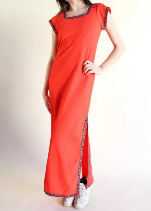 Vintage Maxi Dress D0177