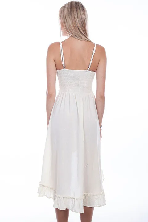 Women's Cantina Collection Dress: Empire Waist Hi Lo Style