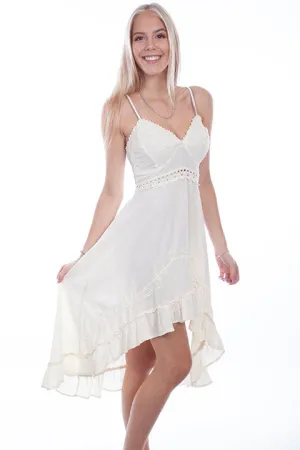 Women's Cantina Collection Dress: Empire Waist Hi Lo Style