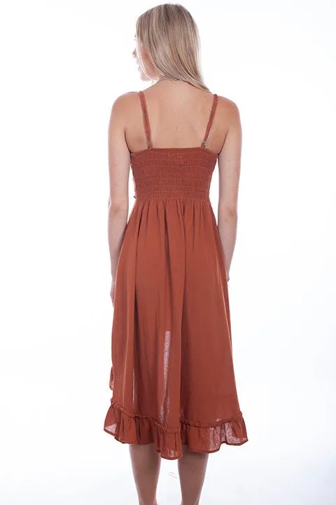 Women's Cantina Collection Dress: Empire Waist Hi Lo Style