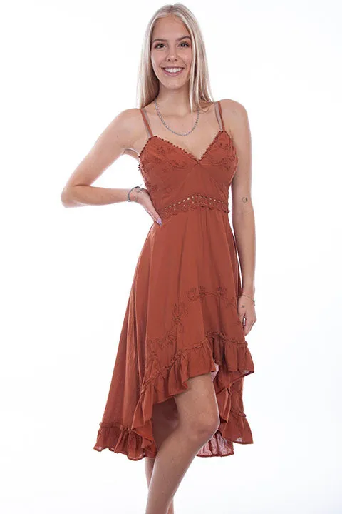 Women's Cantina Collection Dress: Empire Waist Hi Lo Style