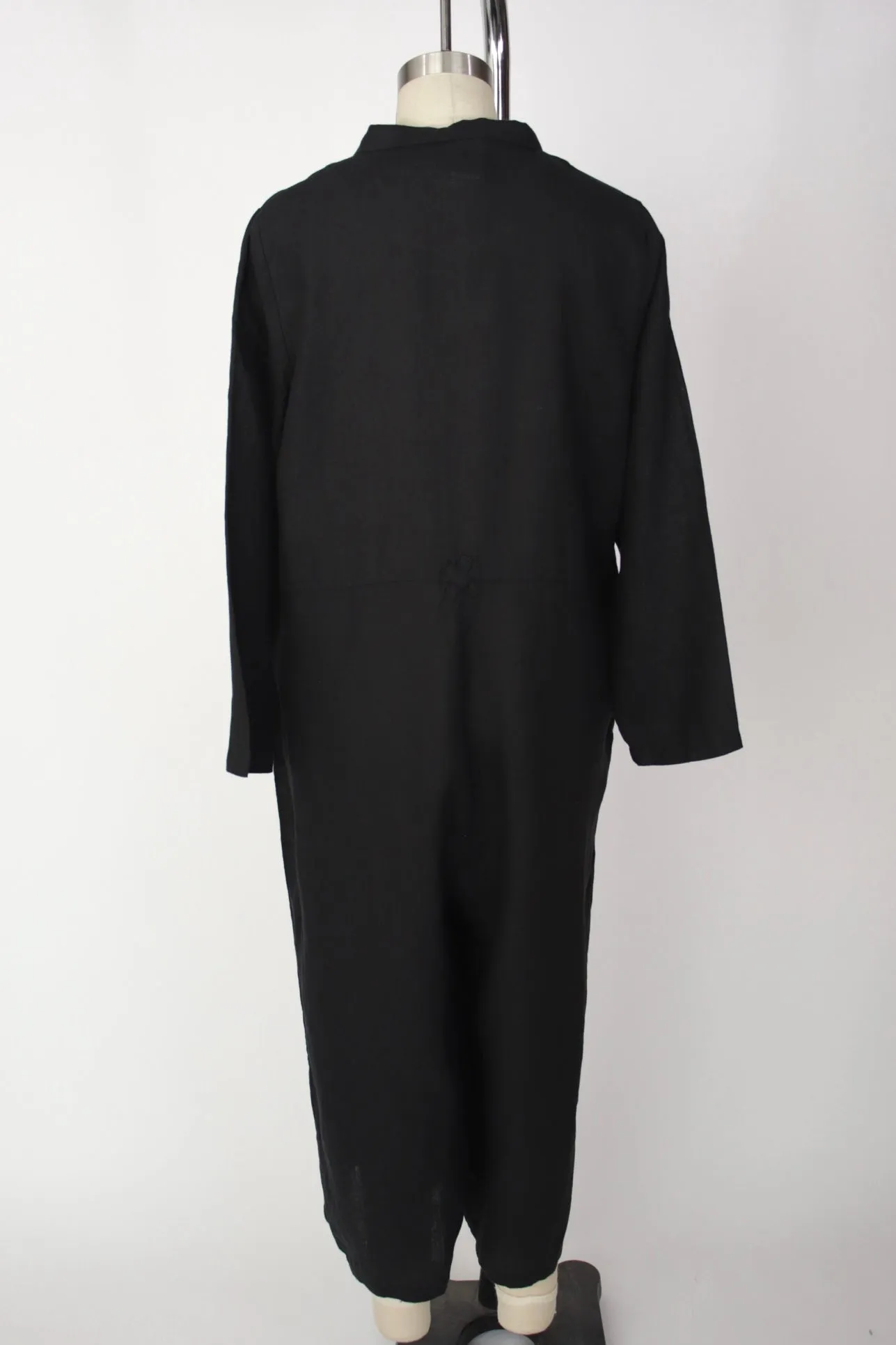 Yitai Hemp Wide-Leg Jumpsuit