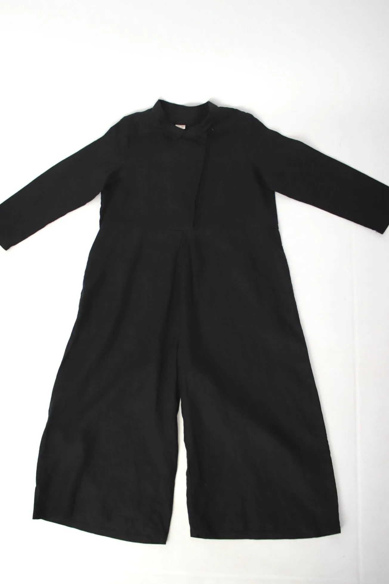 Yitai Hemp Wide-Leg Jumpsuit