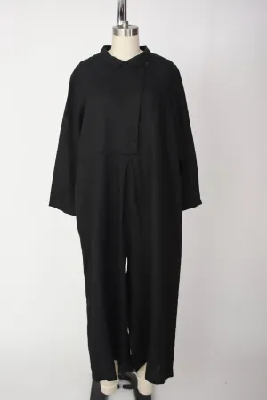 Yitai Hemp Wide-Leg Jumpsuit